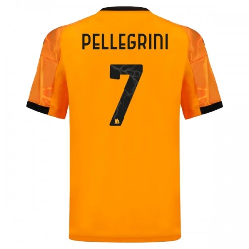 Oficiální Fotbalový Dres AS Řím Pellegrini 7 Hostující 2025-26 pro Muži Oficiální Fotbalový Dres AS Řím Pellegrini 7 Hostující 2025-26 pro Muži